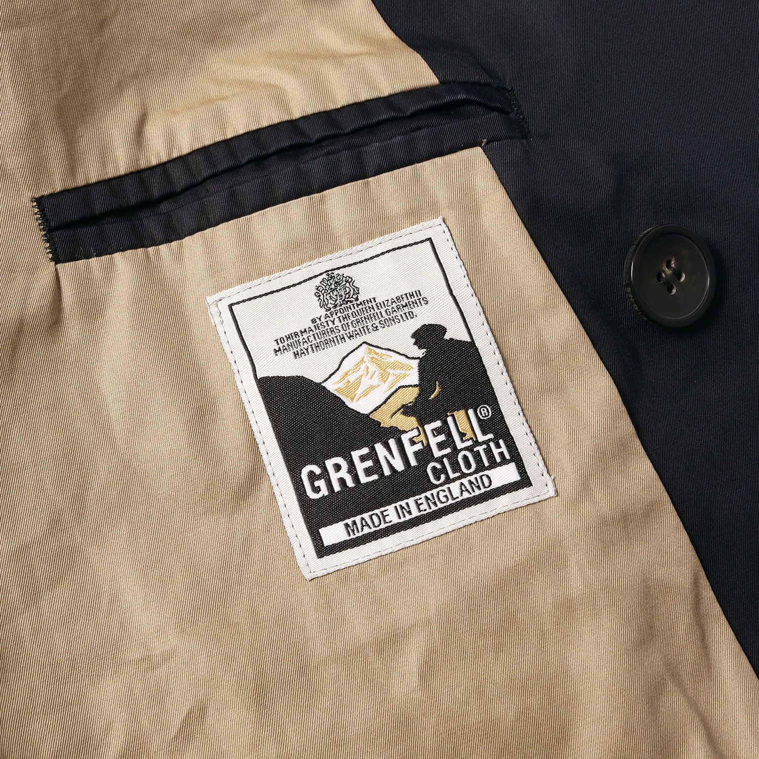 GRENFELL グレンフェル コート ネイビー 紺 サイズ:42 | 定番人気