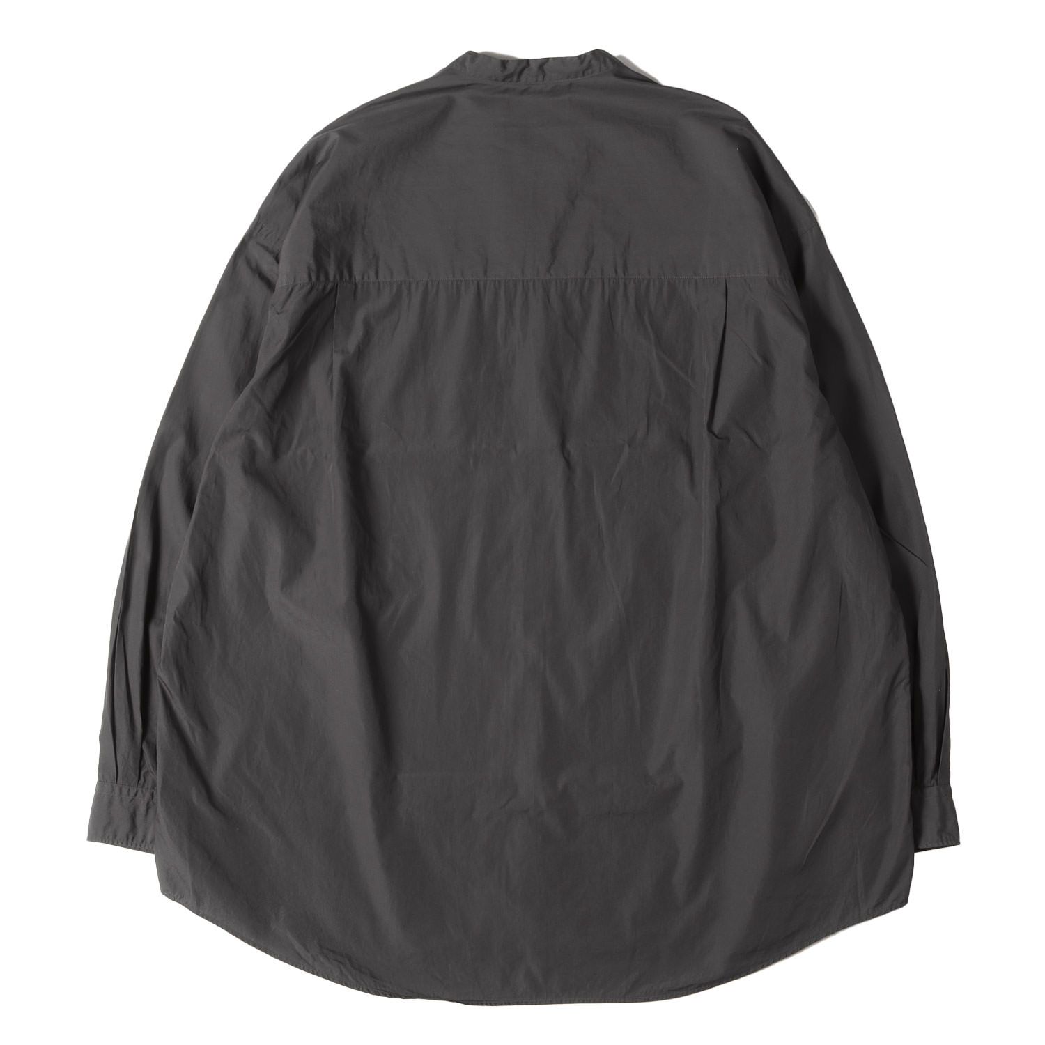 Graphpaper グラフペーパー シャツ | 22SS バンドカラー オーバー 