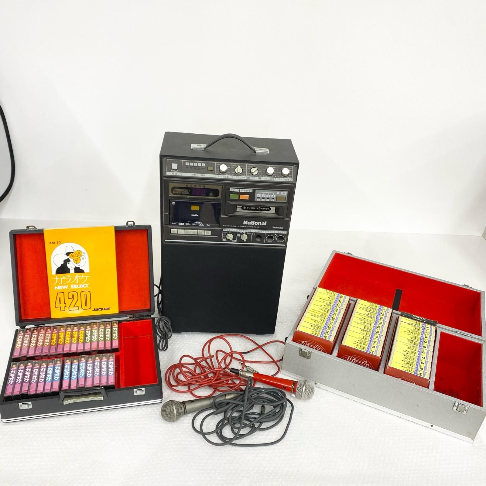 ☆加古川物流】ジャンク National RQ-93 ホームカラオケ スーパー 