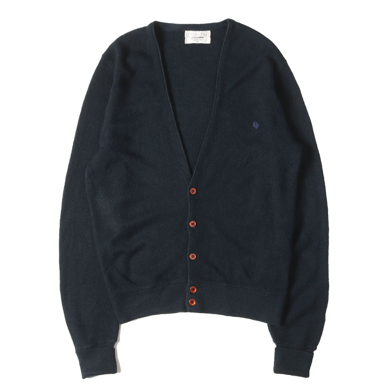Christian Dior クリスチャンディオール カーディガン ネイビー 紺
