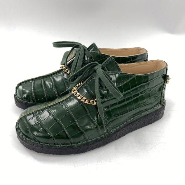 マーティンローズ　シュプリーム　クラークス　UK7 中古】Supreme × Martine Rose × Clarks Desert Trek シューズ UK7 1/2