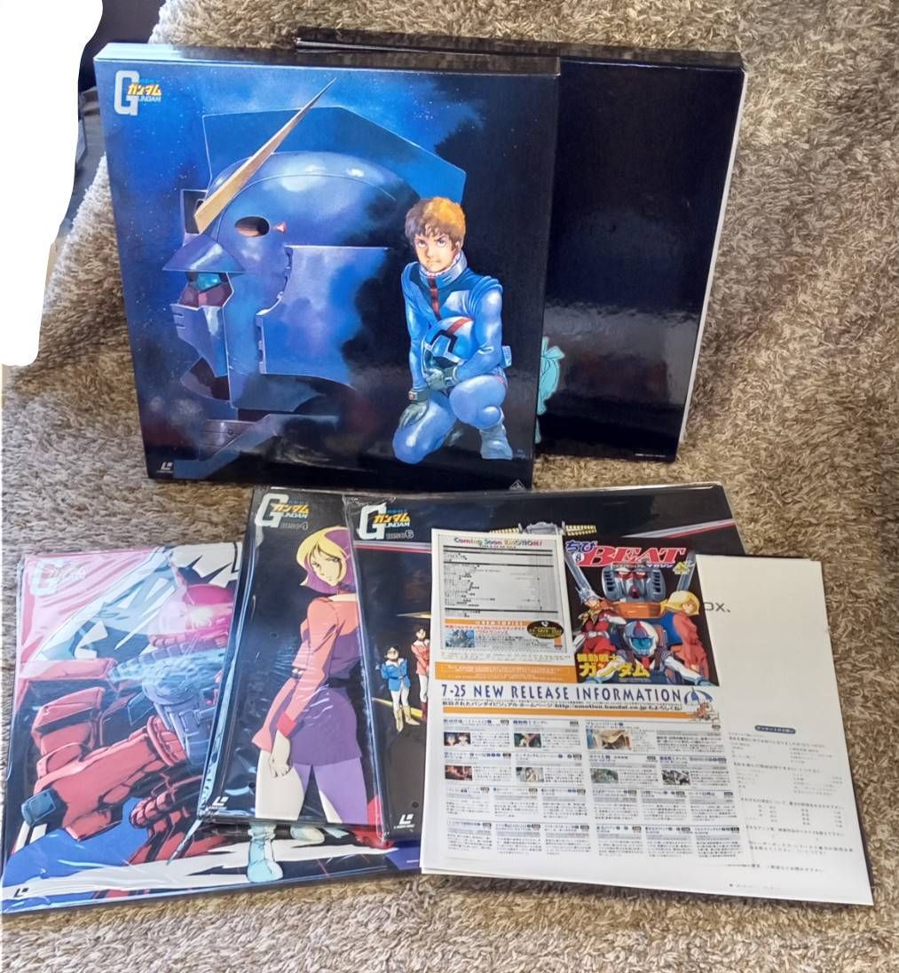 中古品 機動戦士ガンダム LD メモリアルボックス Part-1&2 ガンダム