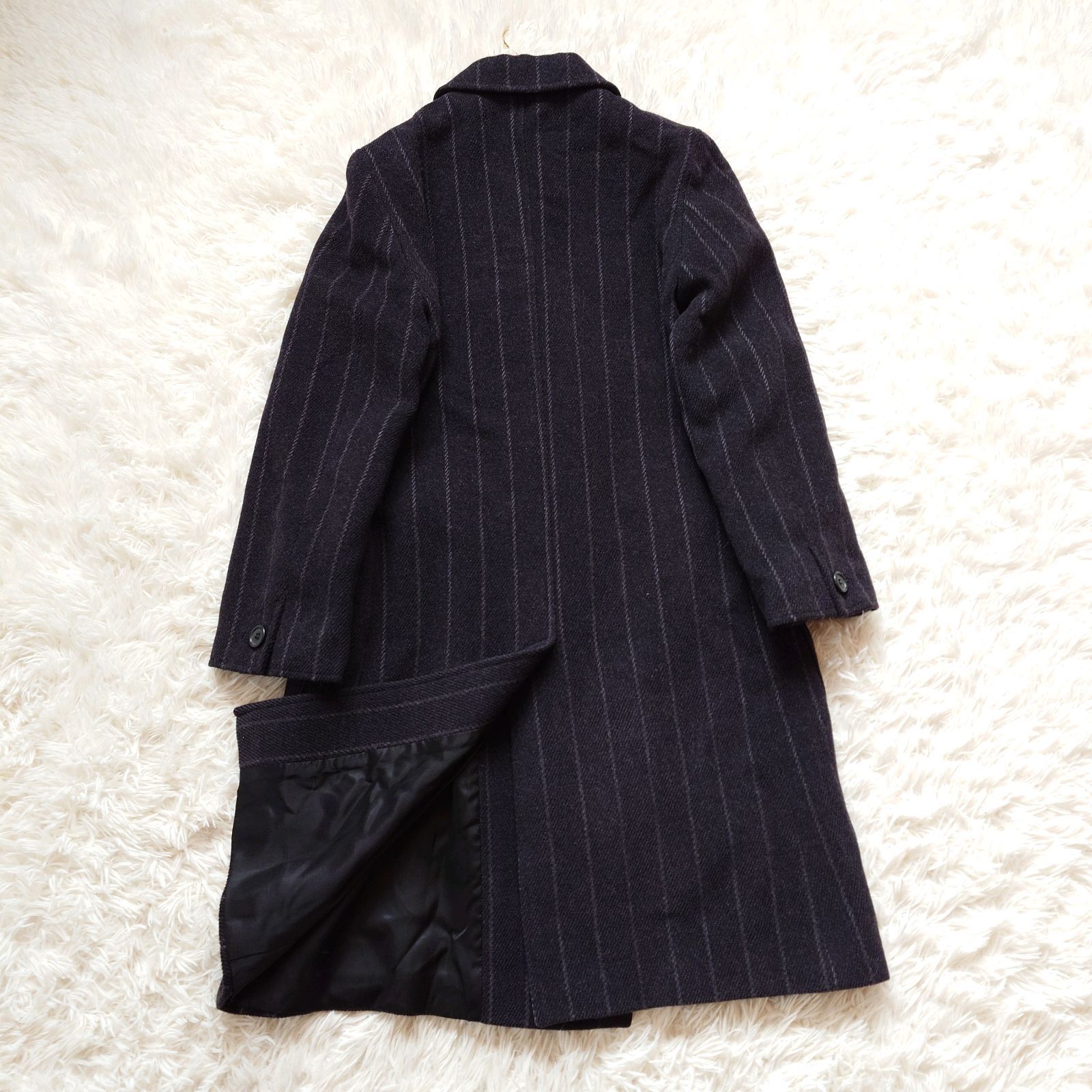 高級ライン マックスマーラ MAXMARA 白タグ ストライプ ダブル 