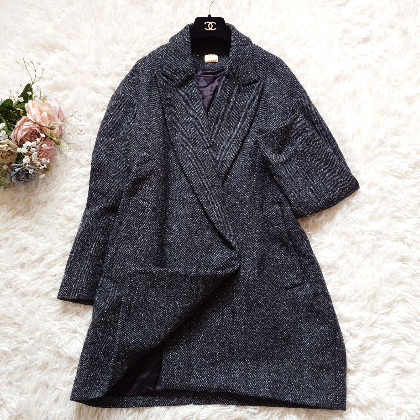 新品】Deuxieme Classe ネップツイード ハーフコート 【公式通販】