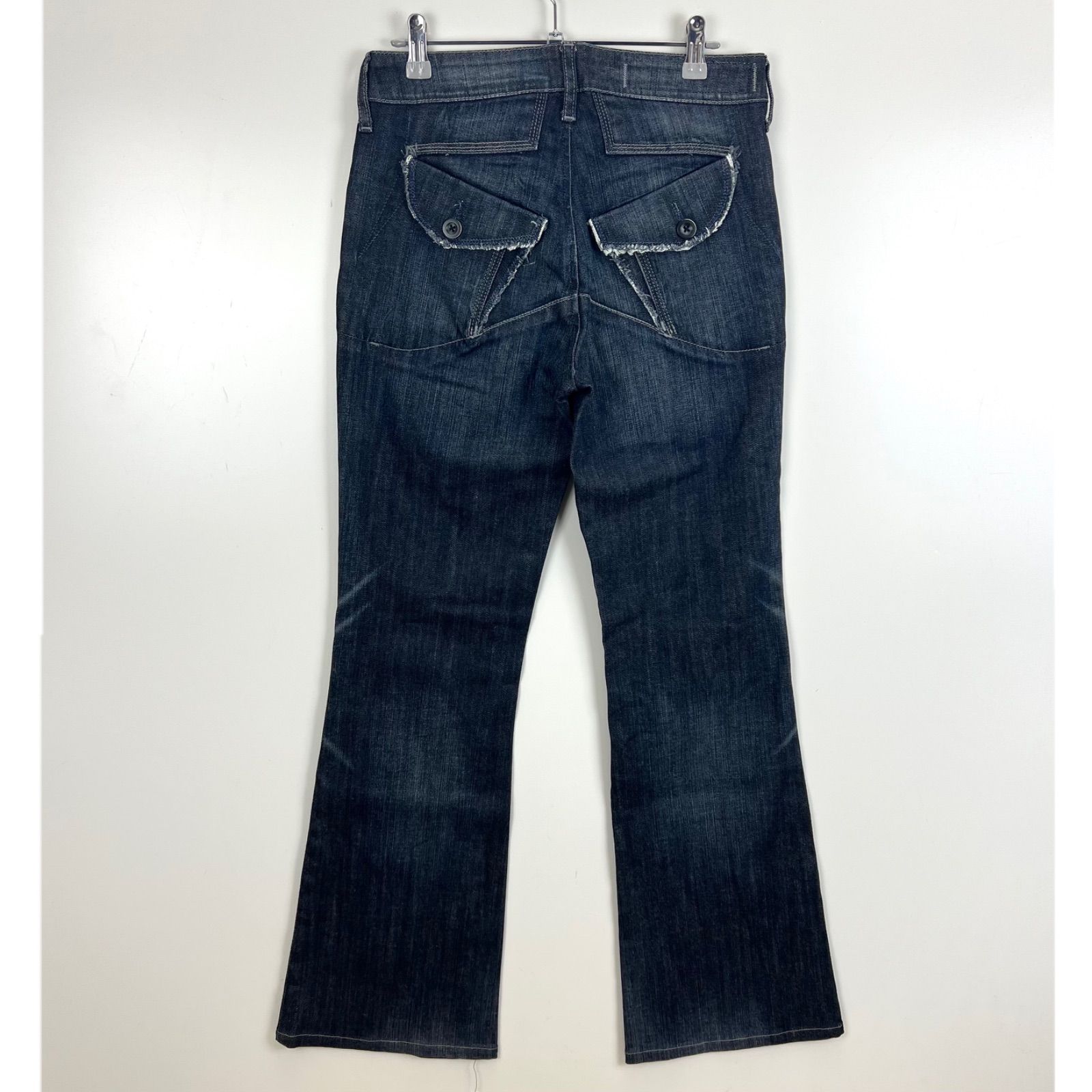 MARITHE FRANCOIS GIRBAUD LE JEANS 00s y2k archive Flare denim