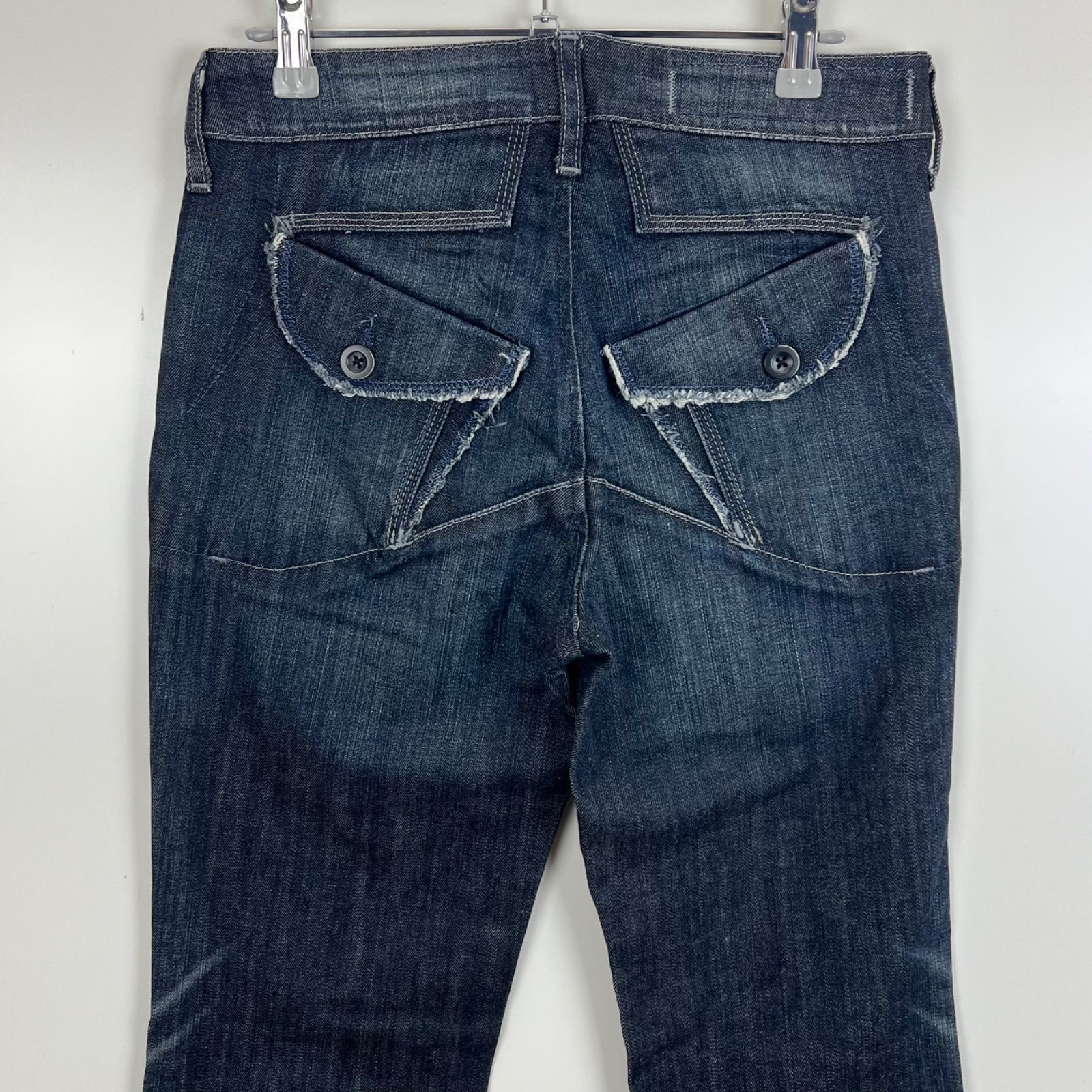 パンツ MARITHE FRANCOIS GIRBAUD flare denim y2k MARITHE FRANCOIS GIRBAUD◇Y2K/フレアパンツ/ギミック/ブーツカット