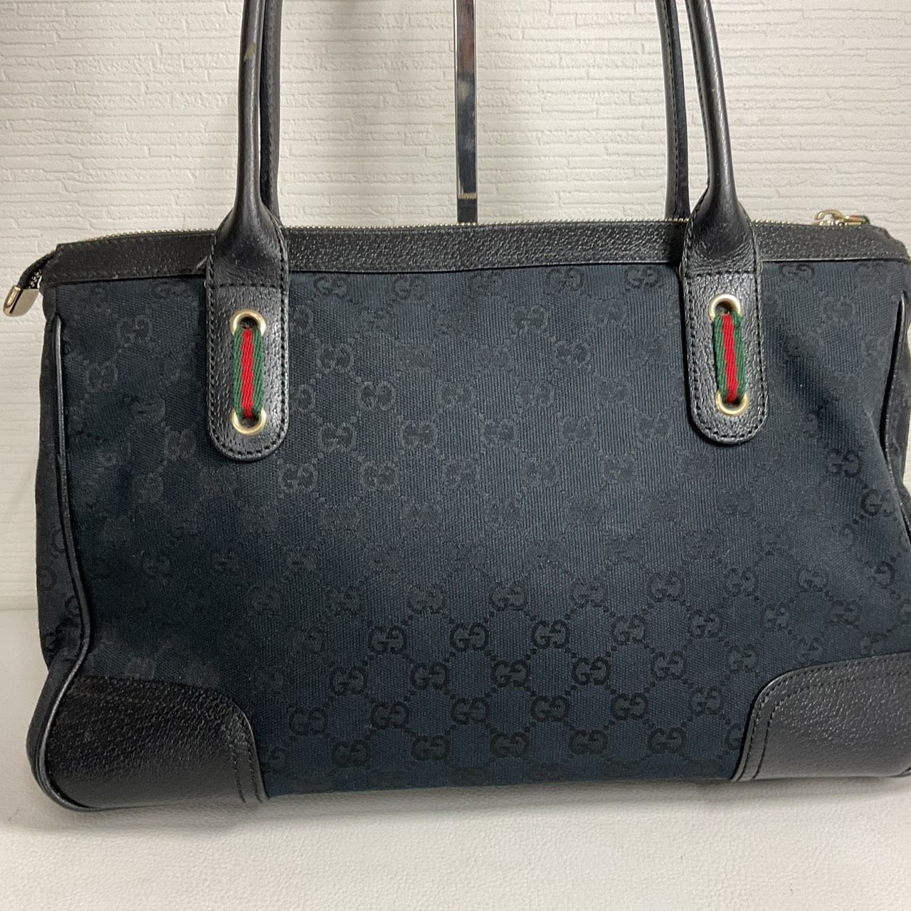 GUCCI（中古美品正規品）グッチ プリンシー トートバッグ 163805 GG 