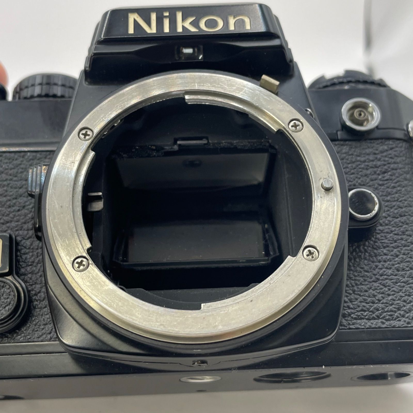 ジャンク/外観美品】Nikon FE ブラックボディ ニコン フィルムカメラ