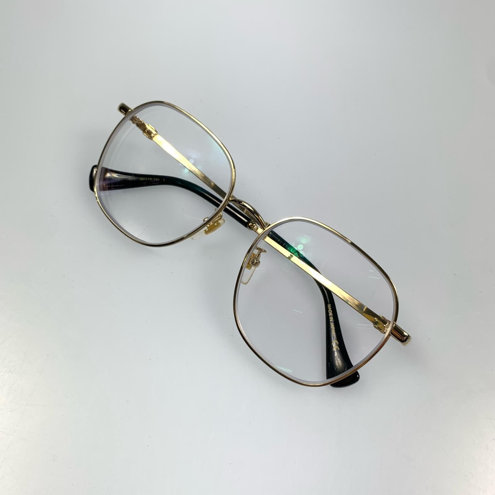 GUCCI 度入りの眼鏡美品　男女兼用 GUCCI（グッチ） メガネ 眼鏡 フレーム 度付き 度入り 伊達 アジアン