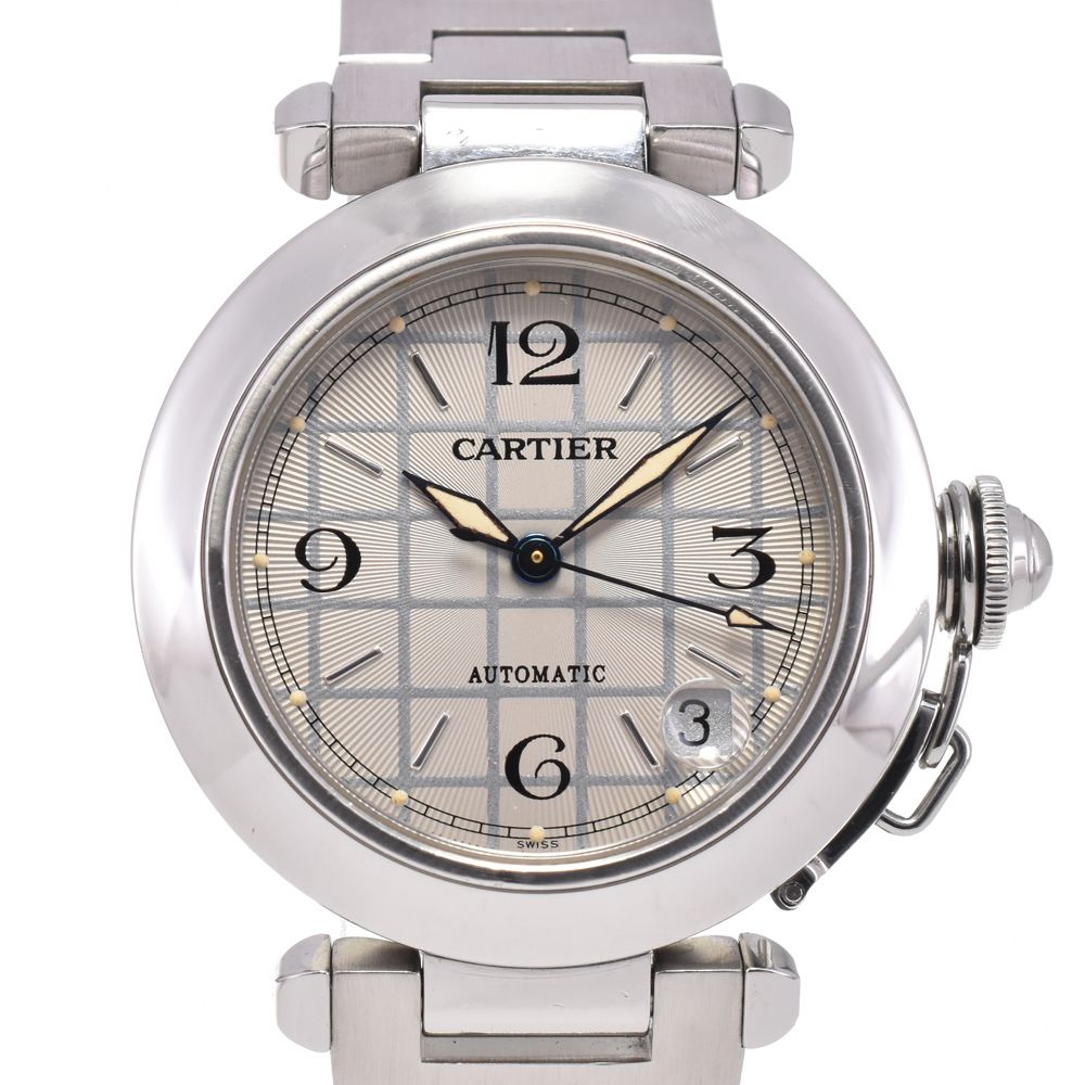 カルティエ CARTIER W31023M7 パシャC デイト 自動巻き ユニセックス 良品 P#145877