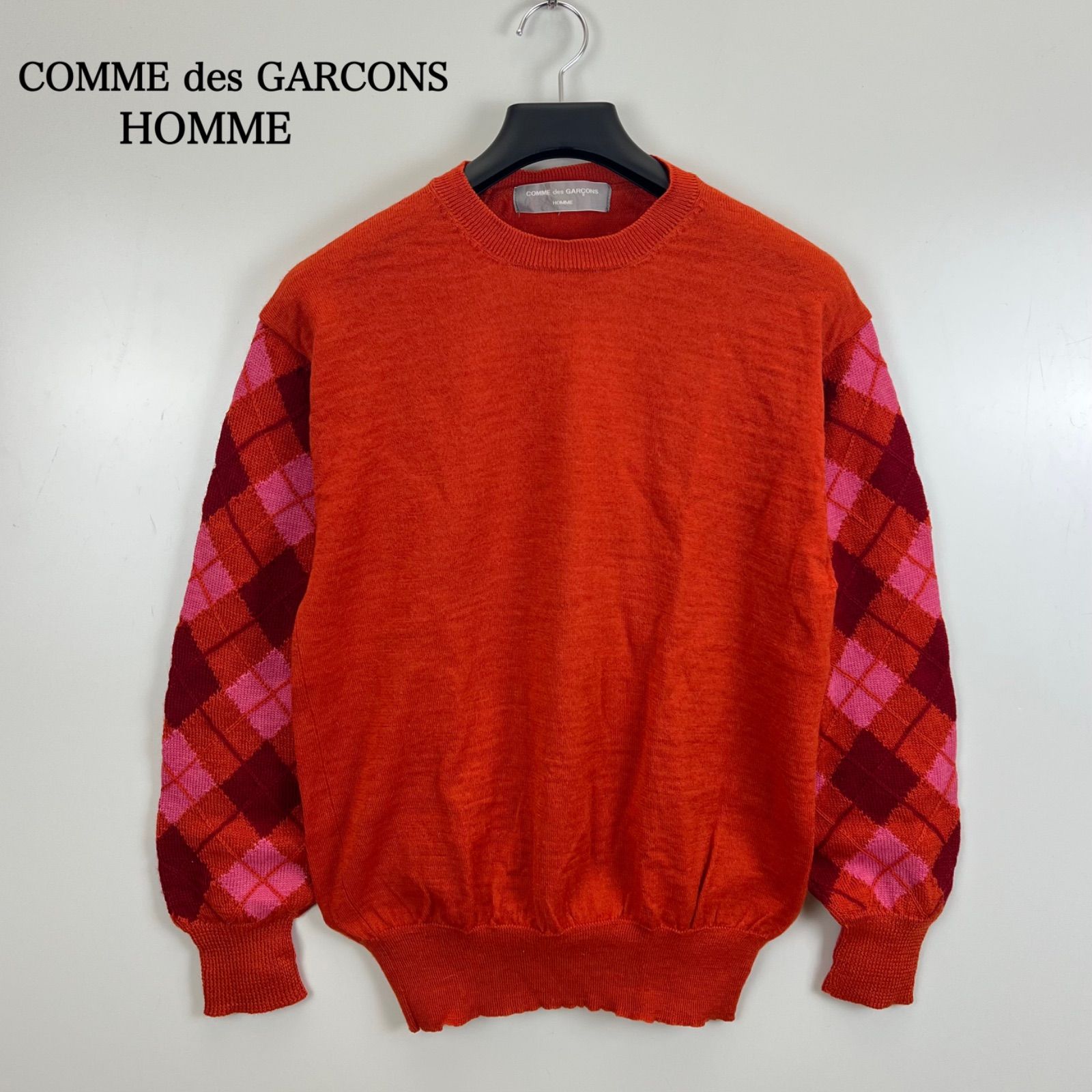 COMME des GARCONS HOMME CDG TANAKA archive AD2000 wool knit