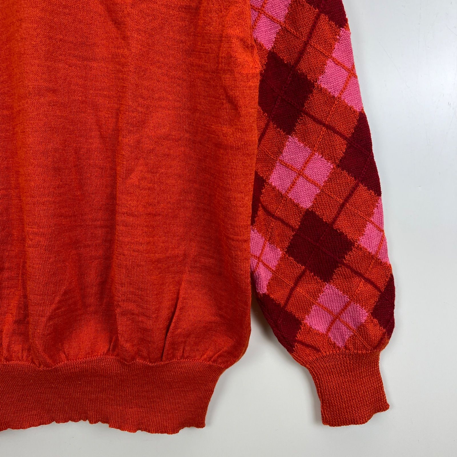 AD2002 Archive　CDGH　Wool Coat　田中オム COMME des GARCONS HOMME CDG TANAKA archive AD2000 wool knit