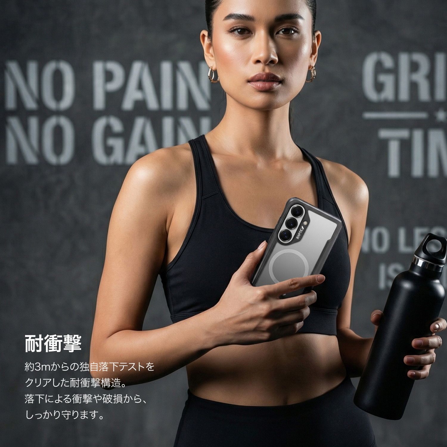 Galaxy S26 Plus ケース クリア MagSafe 対応 頑丈 PC アルミ 素材 GalaxyS26Plus ギャラクシーS26 プラス SM-S947Q SC-52G SCG38 対応 RAPTIC Shield Classic