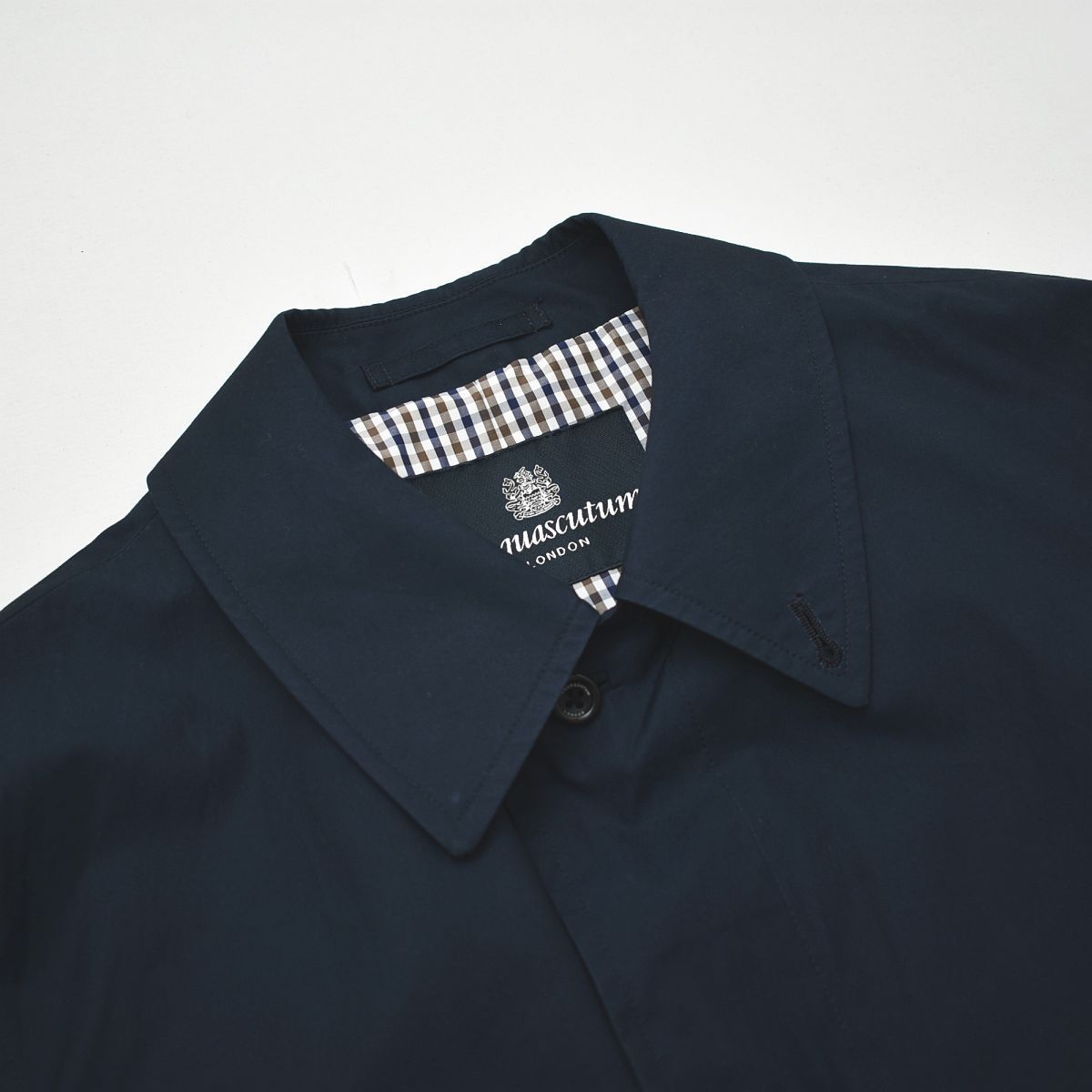 定番】 アクアスキュータム ロンドン Aquascutum LONDON 比翼 ステン
