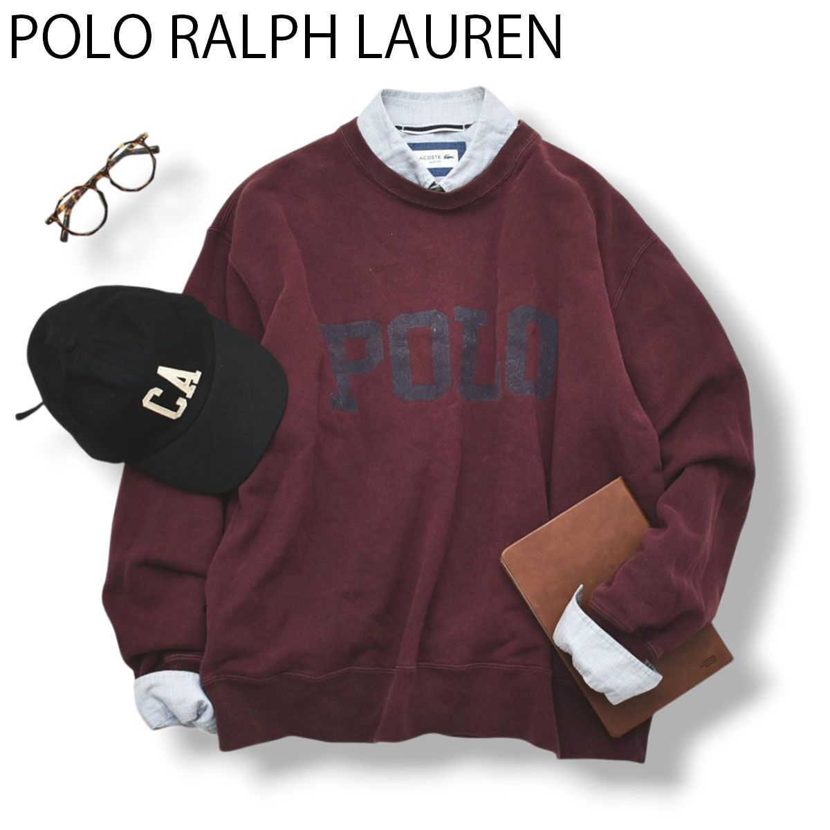 90s ヴィンテージ 日本製 ポロ ラルフローレン POLO RALPH LAUREN ロゴ 