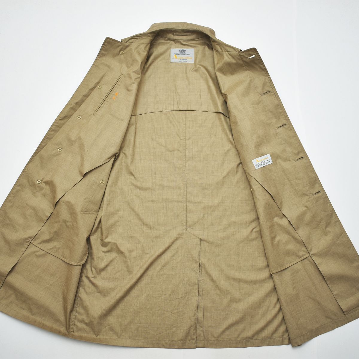 名作】 英国製 アクアスキュータム Aquascutum ATTACHE-J ロング
