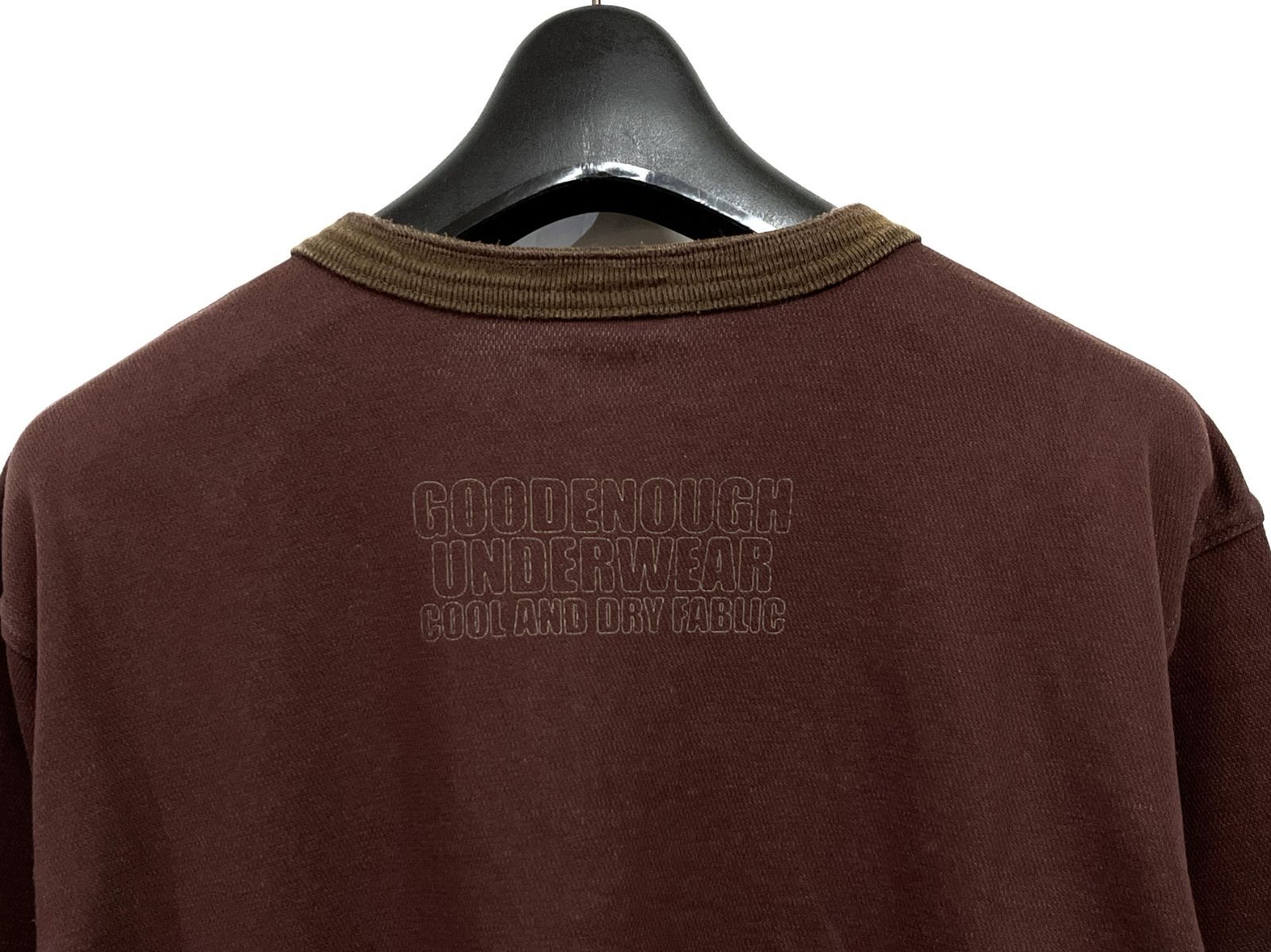 goodenough 00s 90s ロンt リバーシブル 裏原 00s 裏原 ヴィンテージ GOODENOUGH｜グッドイナフ ヘンリーネック