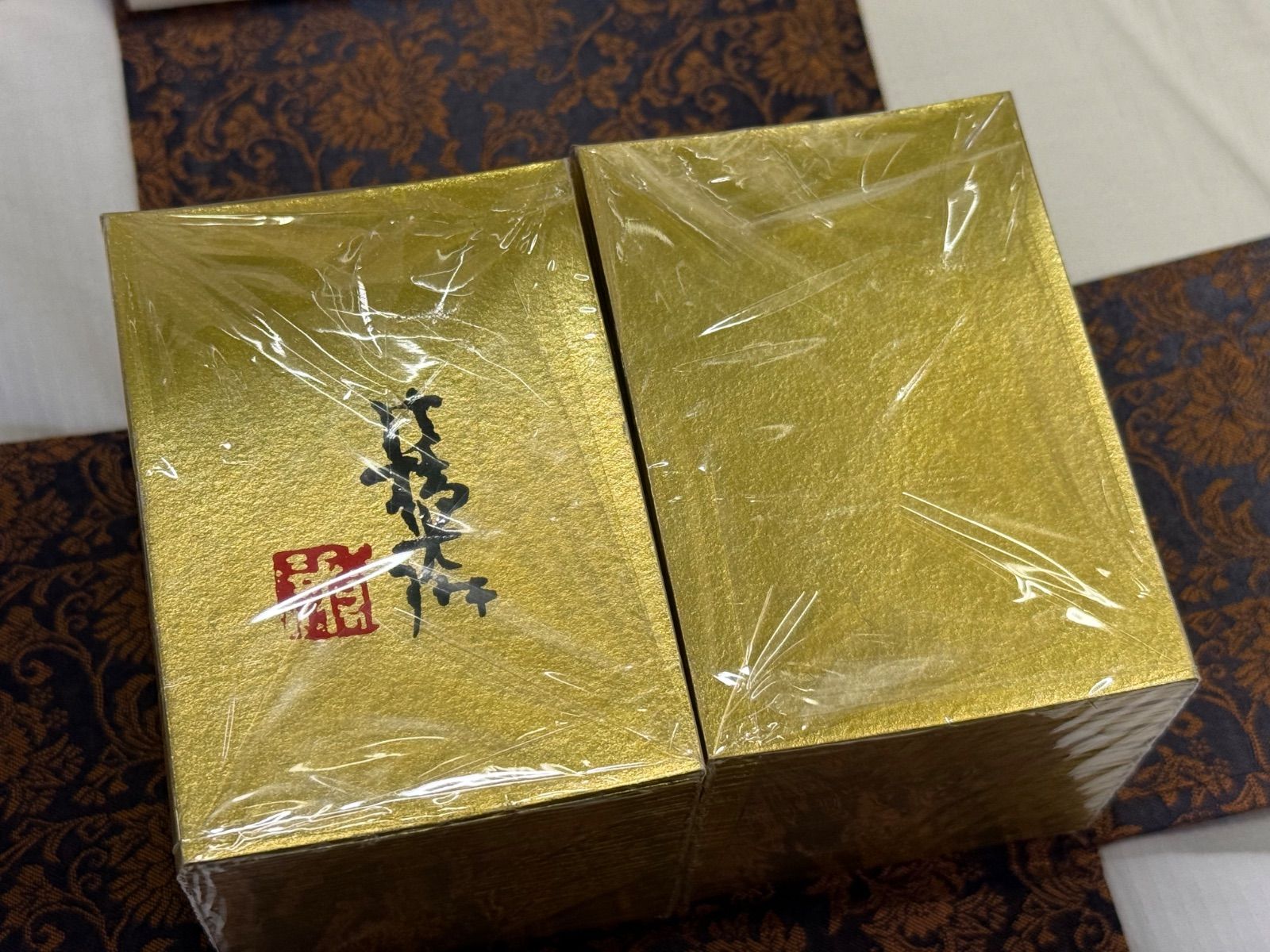 未開封 百人一首 光琳かるた 京都大石天狗堂 金箔仕上げ - メルカリ