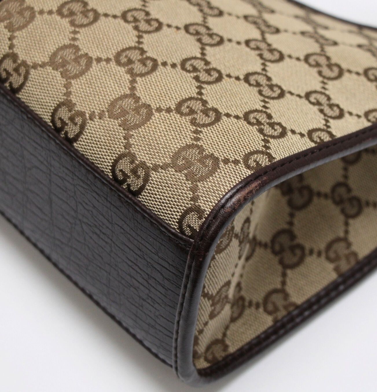 グッチ GUCCI ジャッキー ハンドバッグ スモール GG柄 キャンバス 
