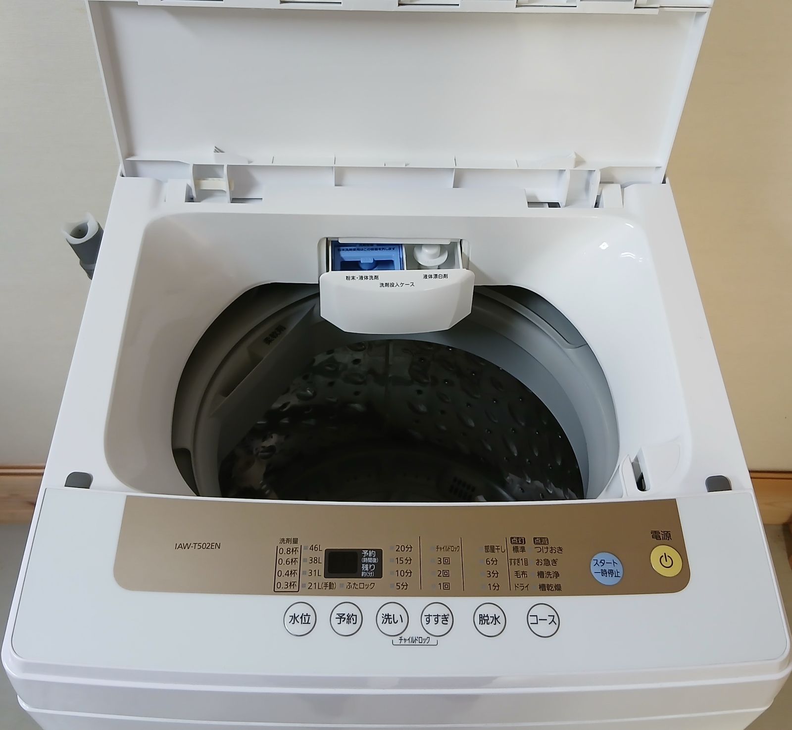 アイリスオーヤマ IAW-T502EN 分解洗浄済み洗濯機 【公式通販】