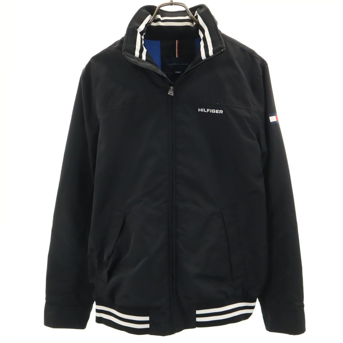 TOMMY HILFIGER ブラックジャケットM TOMMY HILFIGER(トミー 
