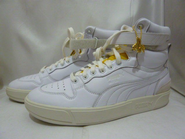 PUMA プーマ SKY LX MID RUDOLF DASSLER LEGACY 374879 01 スカイ LX ミッドカットスニーカー 箱付 サイズ28㎝ 白 シューズ PUMA プーマ SKY LX MID RUDOLF DASSLER LEGACY 374879 01 スカイ LX
