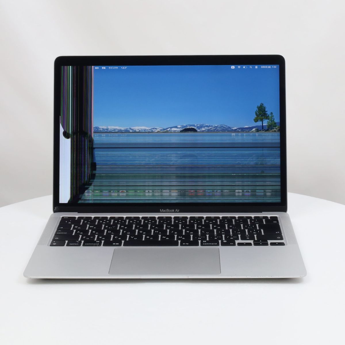 ジャンク 液晶不良 MacBook Air m1 13インチ 2020 値下不可 ジャンク】MacBook Air (13.3-inch, M1, 2020) 256GB シルバー 画面
