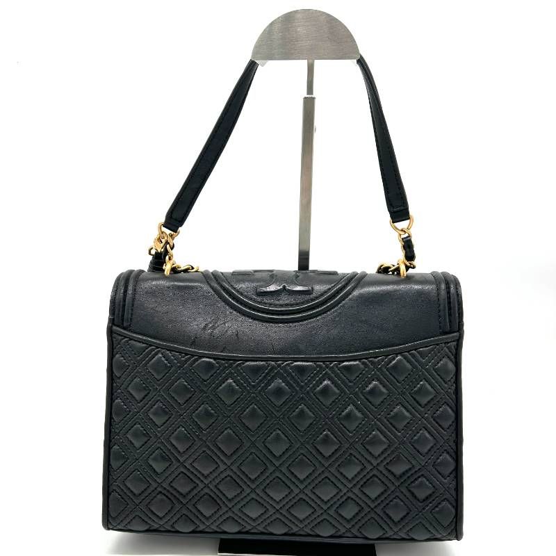 トリーバーチ フレミング ショルダーバッグ 黒チェーン キルティング 2way トリーバーチ Tory Burch ショルダーバッグ ハンドバッグ 2way