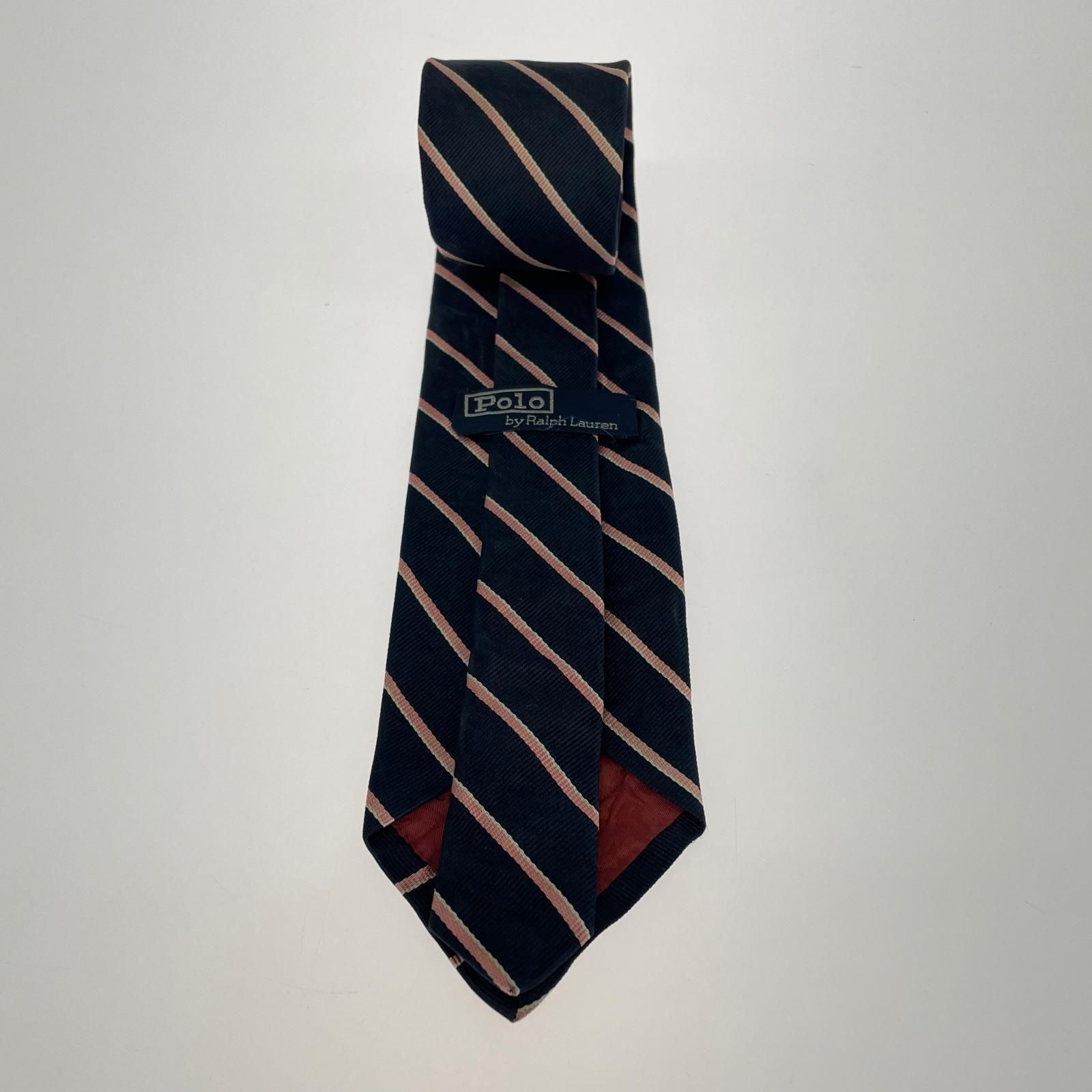 POLO RALPH LAUREN ポロ・ラルフローレン ストライプネクタイ size