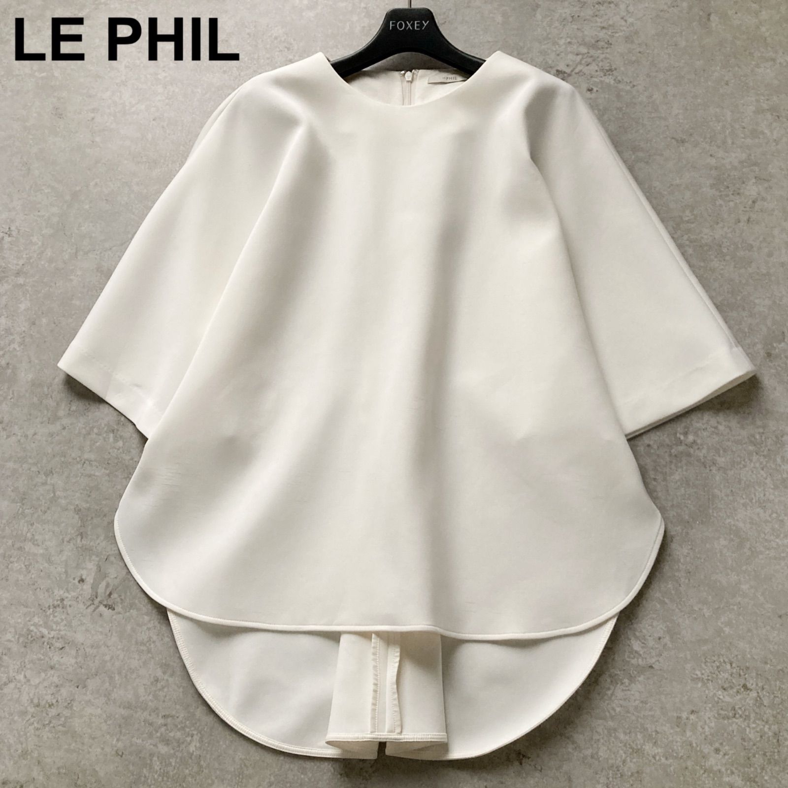 ルフィル　スキューバージャージーカットソー LE PHIL ルフィル スキューバジャージートップス カットソー クルー