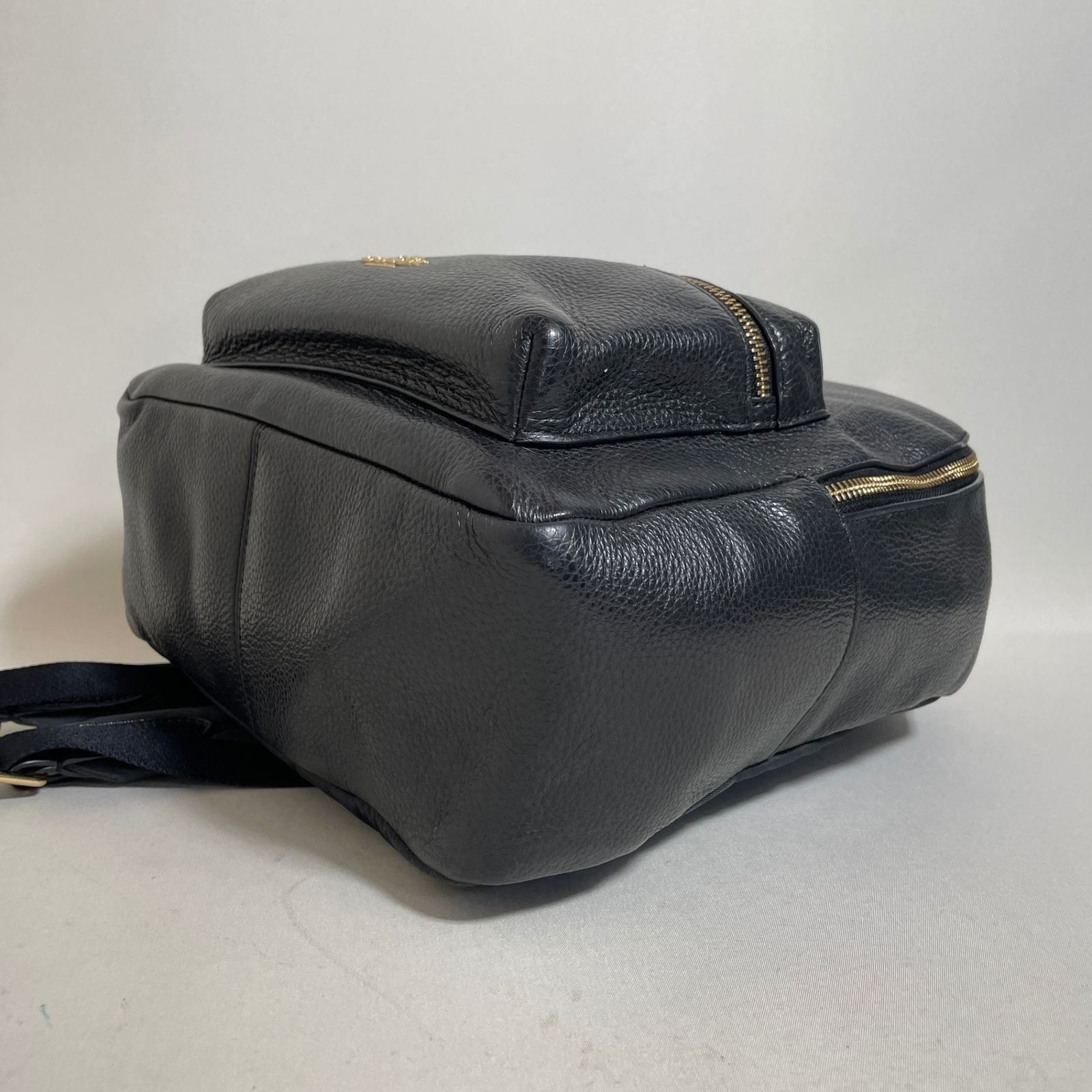2602-317｜美品｜コーチ リュックサック レザー ブラック - メルカリ