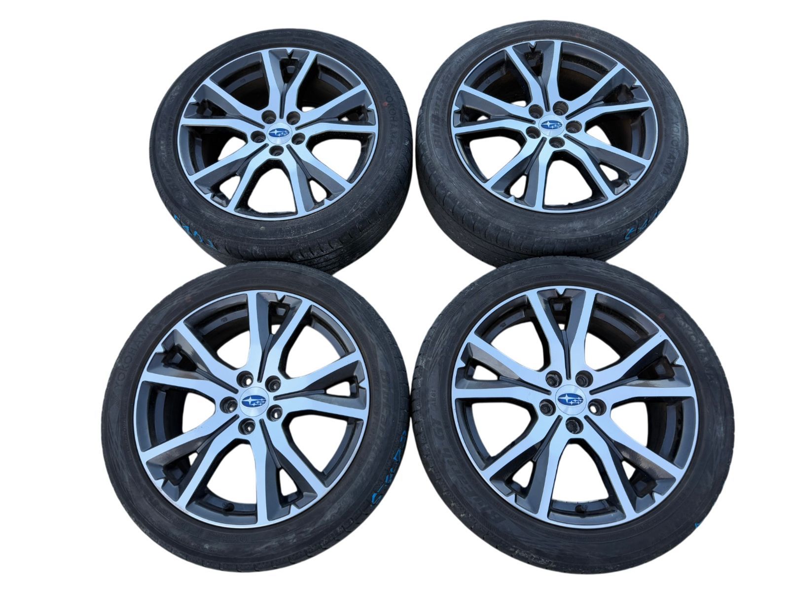 インプレッサG4 GK6 スバル純正 アルミホイール 4本セット 205/50R17