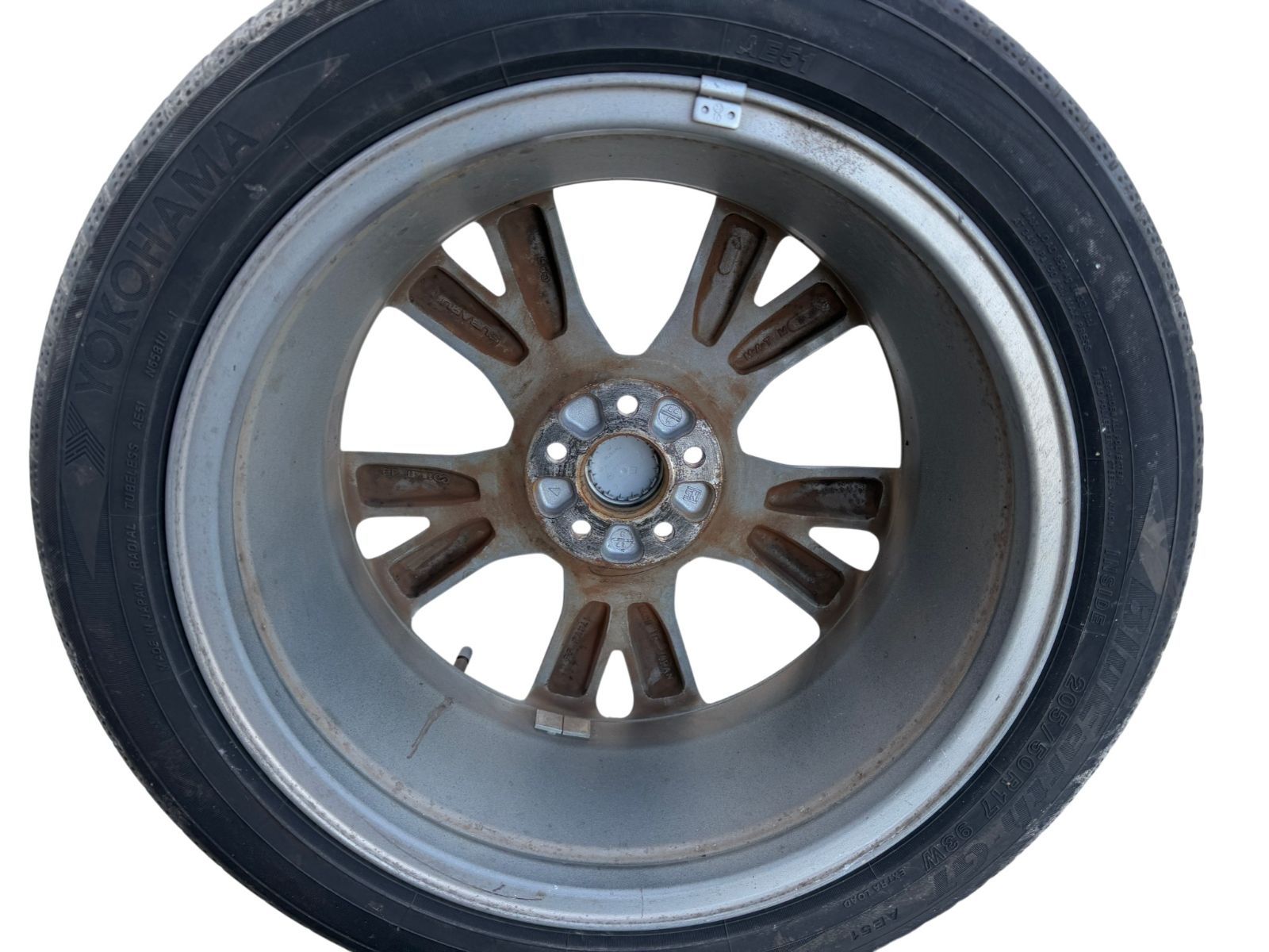 インプレッサG4 GK6 スバル純正 アルミホイール 4本セット 205/50R17