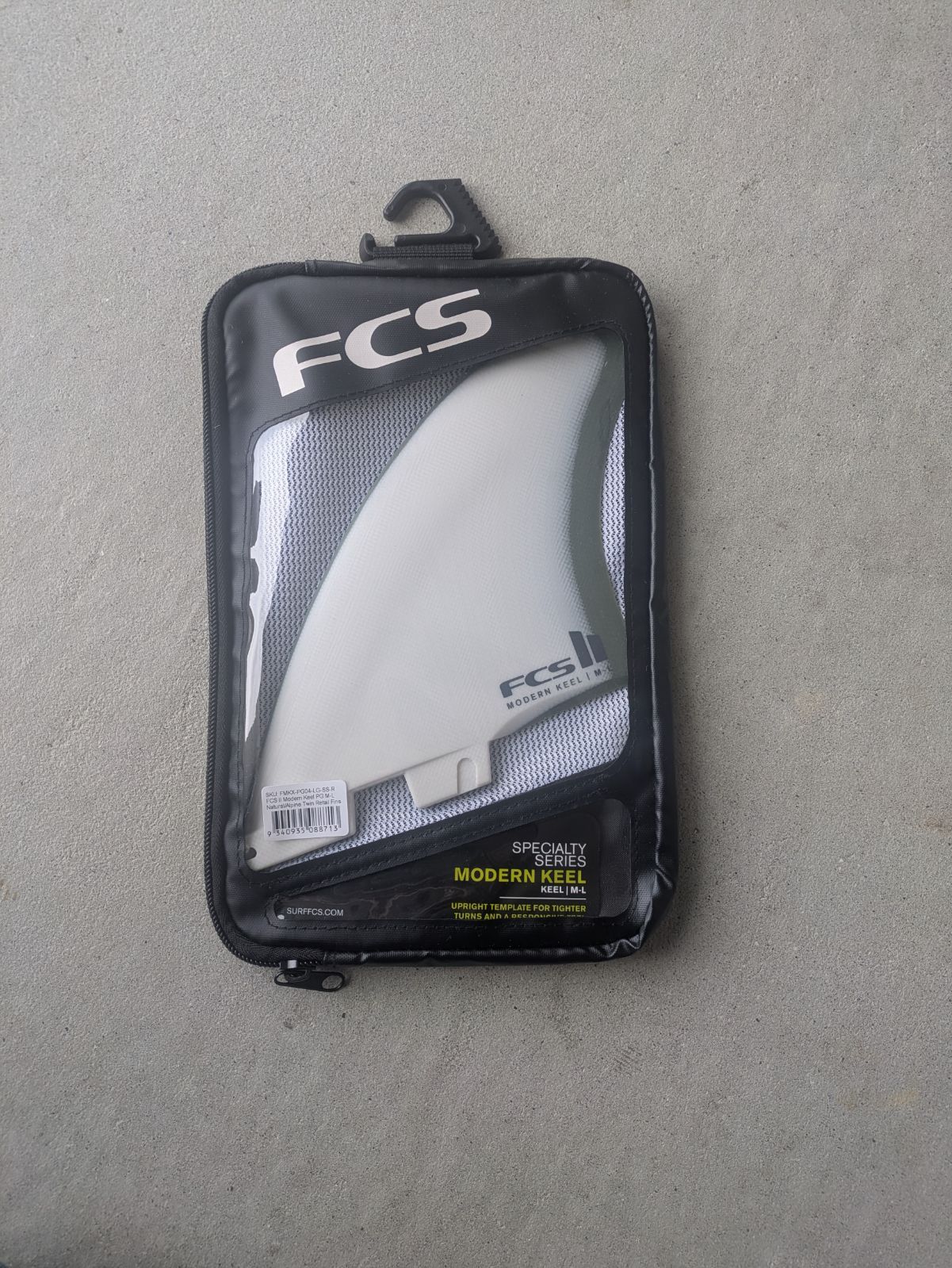 FCS2 キールフィン MODERN KEEL TWIN SET XL 【公式通販】