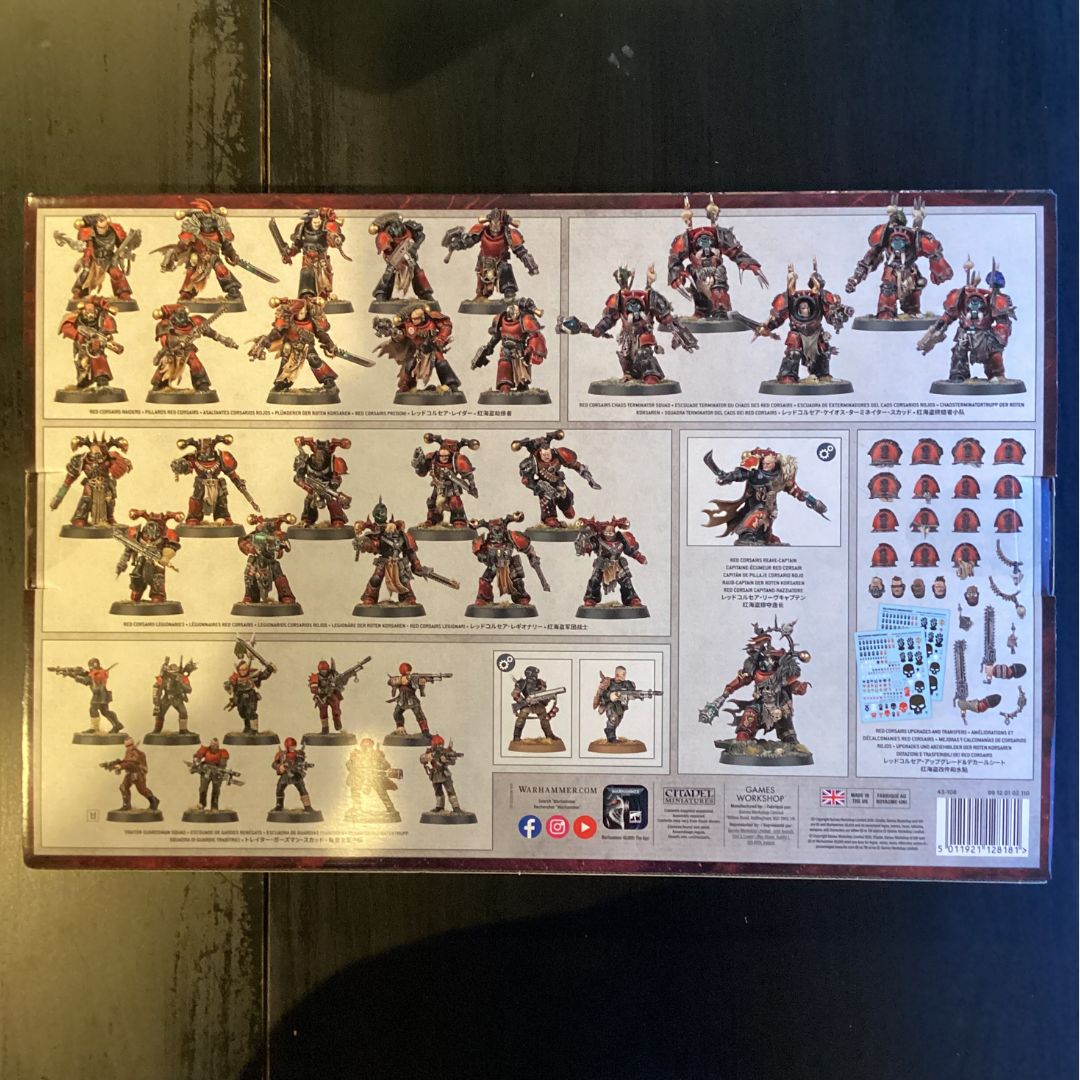 レッドコルセア バトルフォース 渦の支配者 RED CORSAIRS: LORDS OF