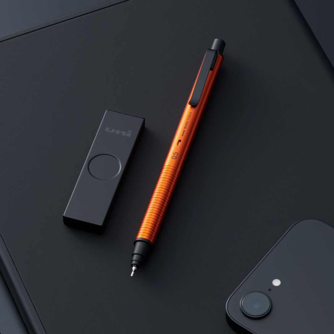 三菱鉛筆 クルトガメタル 限定 サンライズオレンジ 0.5mm - メルカリ