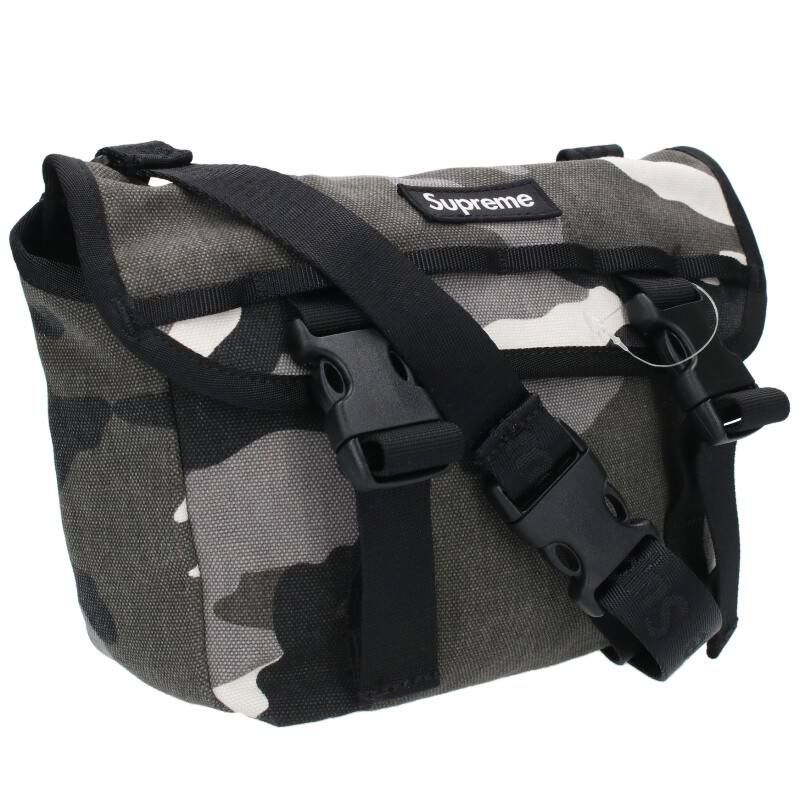 シュプリーム 25SS Mini Messenger Bag カモフラショルダーバッグ
