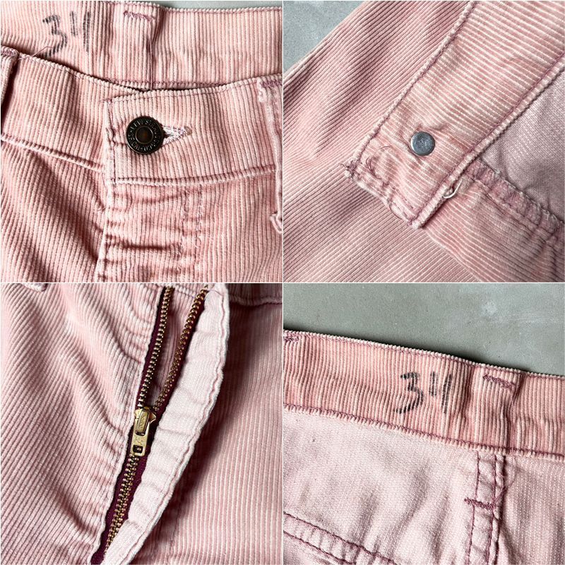 80s Levis 663 1582 ベルボトム コーデュロイ パンツ W34 / 80年代