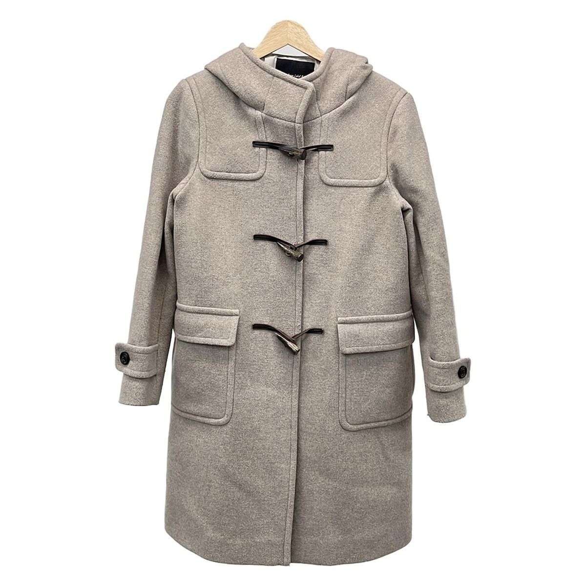 green label relaxing」 ダッフルコート 38 ベージュ レディース 