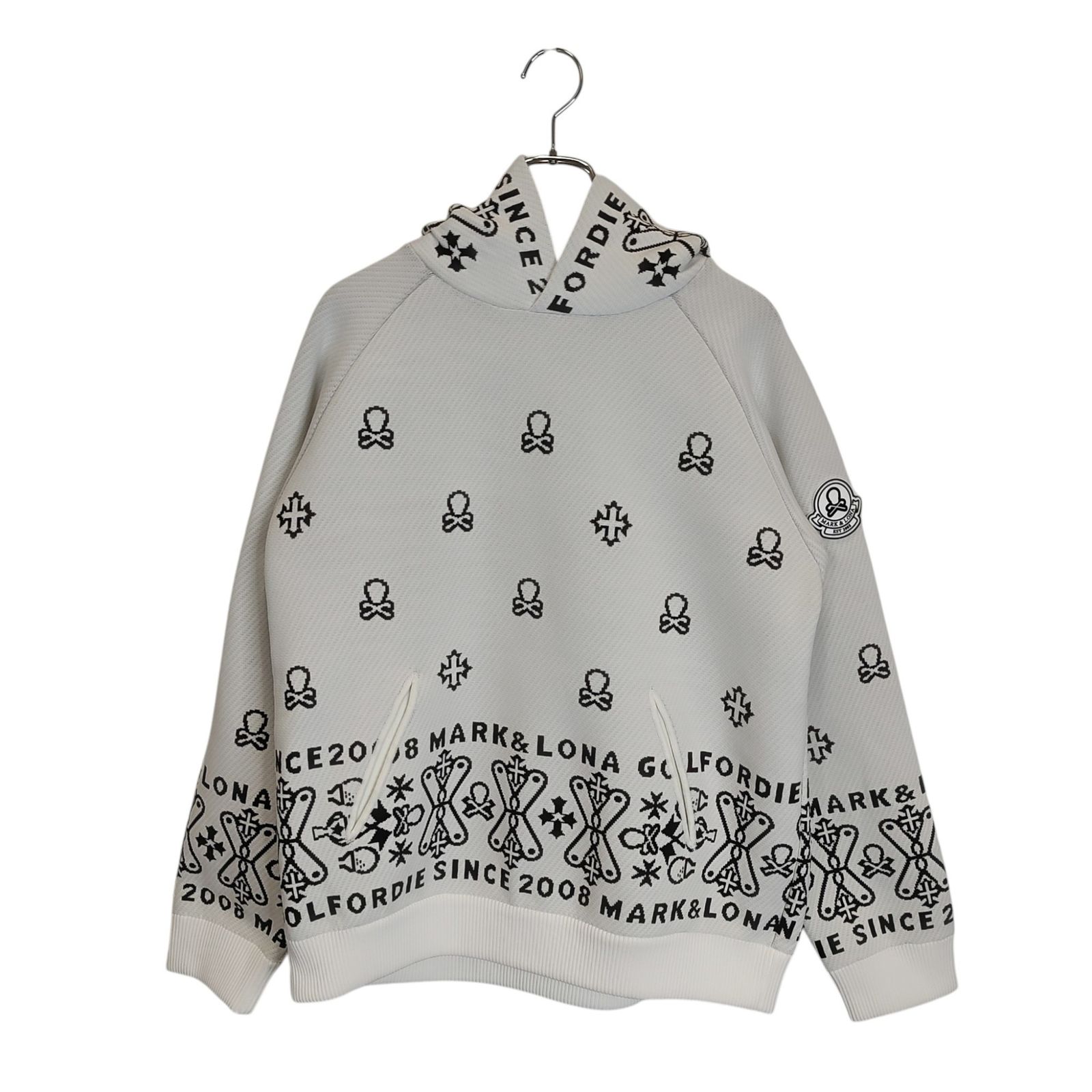 MARK&LONA マークアンドロナ ゴルフ 25AW Svastika Poly Flex Hoodie