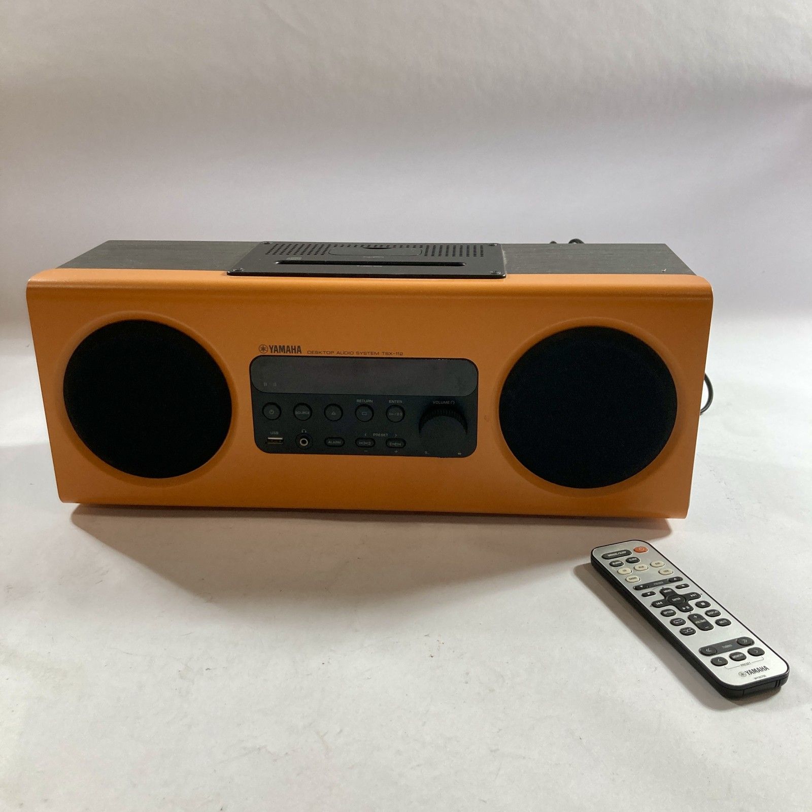 YAMAHA TSX-112 オレンジ DESCTOP AUDIO SYSTEM 【公式通販】
