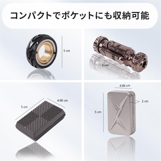 う*犬様 フィジェットスライダー ADHDストレス解消 グッズ (発射式・ブラッ おもちゃの神様 フィジェットトイ ガジェット 暇つぶし フィジェット