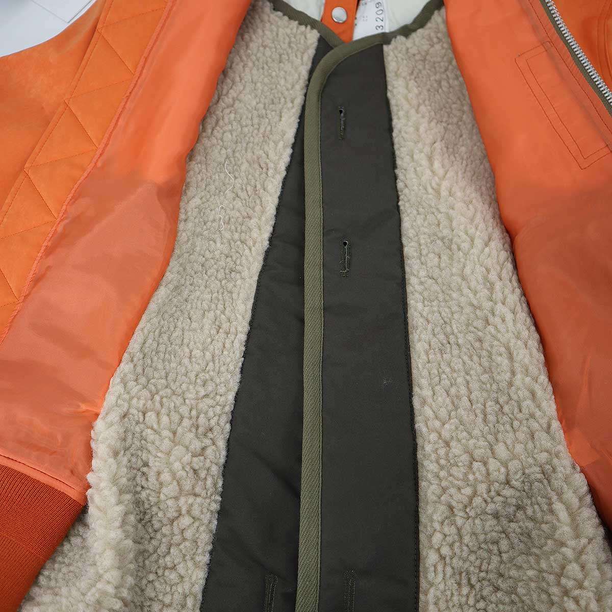 sacai サカイ 23AW Faux Suede Mix Blouson ミックスブルゾン 
