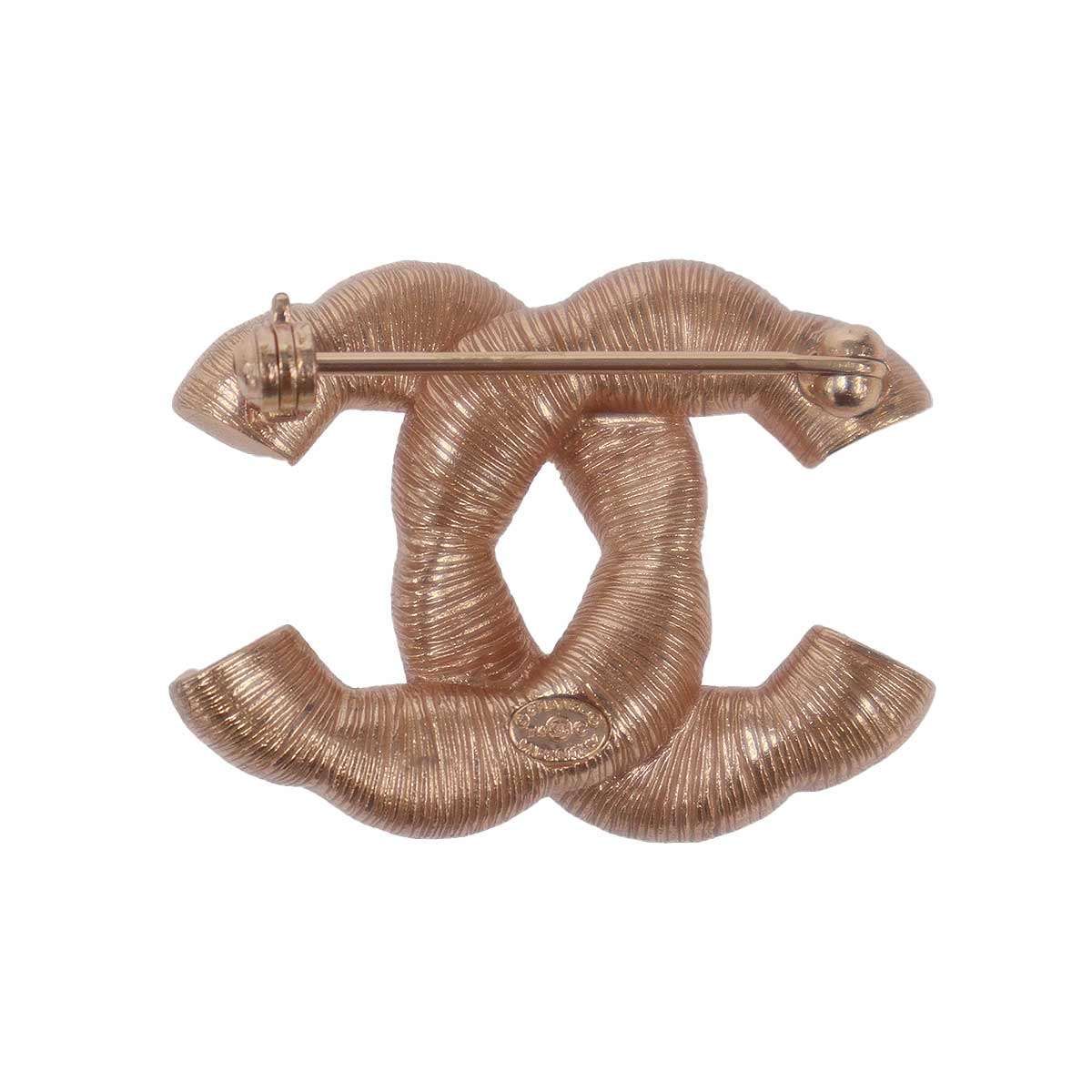 CHANEL シャネル　ブローチ　ココマーク　グラデーション CHANEL シャネル B16C グラデーションラインストーン ココマーク