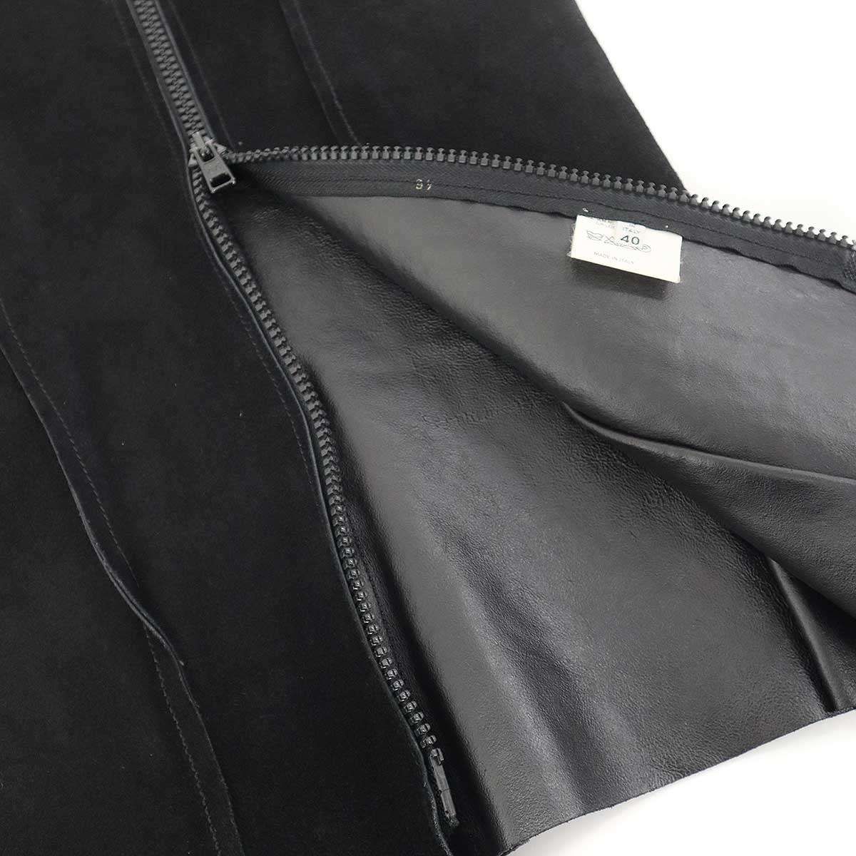 Maison Martin Margiela メゾン マルタン マルジェラ 1999SS Flat Garment Leather Vest 平面 レザーベスト  ブラック 40 Maison Martin Margiela メゾン マルタン マルジェラ 1999SS Flat