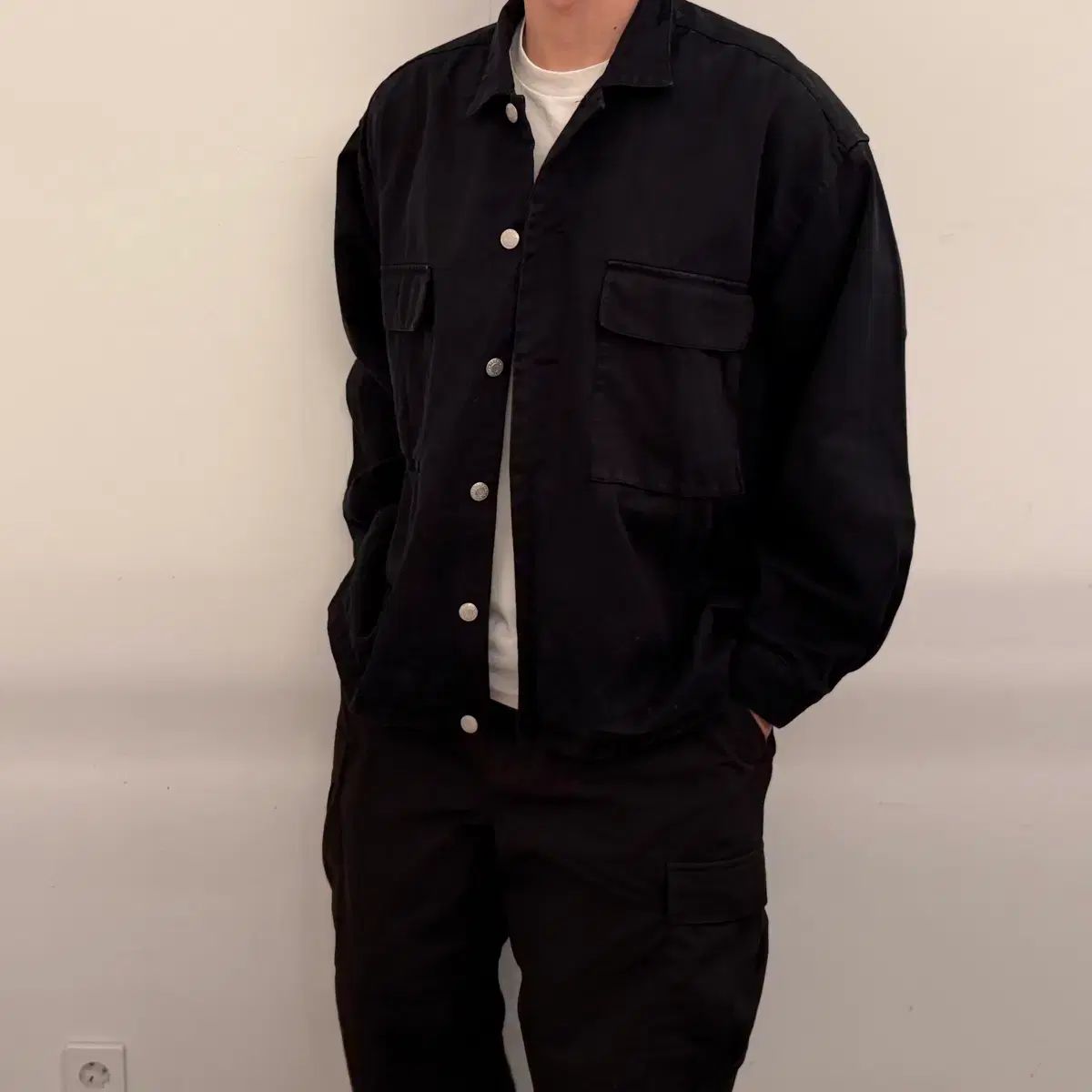 OBEY オーバーサイズ コットン ジャケット