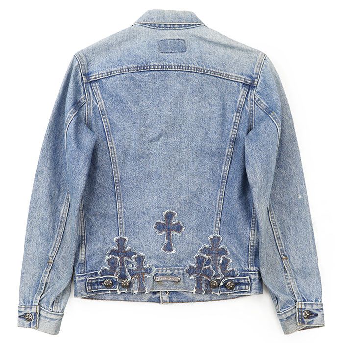 CHROME HEARTS クロムハーツ デニムジャケット サイズ 34R メンズ