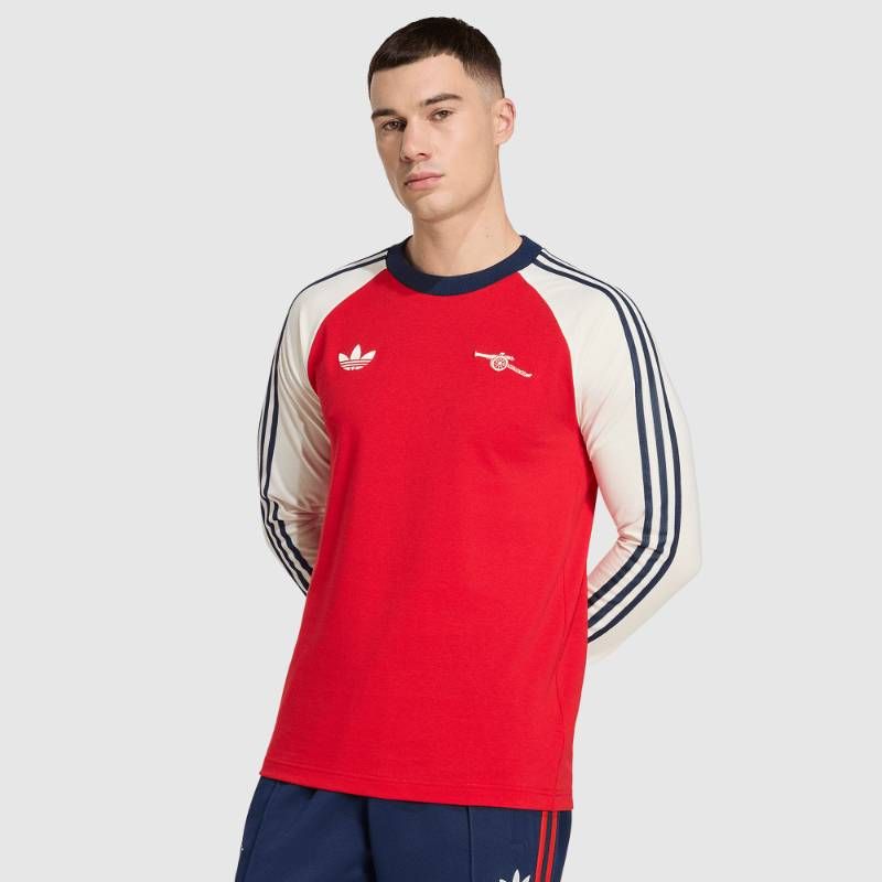 【送料無料・匿名配送】adidas Originals アディダス オリジナルス アーセナル 公式 OG 長袖 Tシャツ 25/26 赤 レッド 新品 正規品