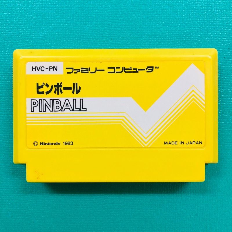 箱、取説あり】 ファミコン ピンボール PINBALL Nintendo 任天堂 FC