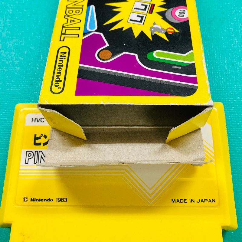 箱、取説あり】 ファミコン ピンボール PINBALL Nintendo 任天堂 FC